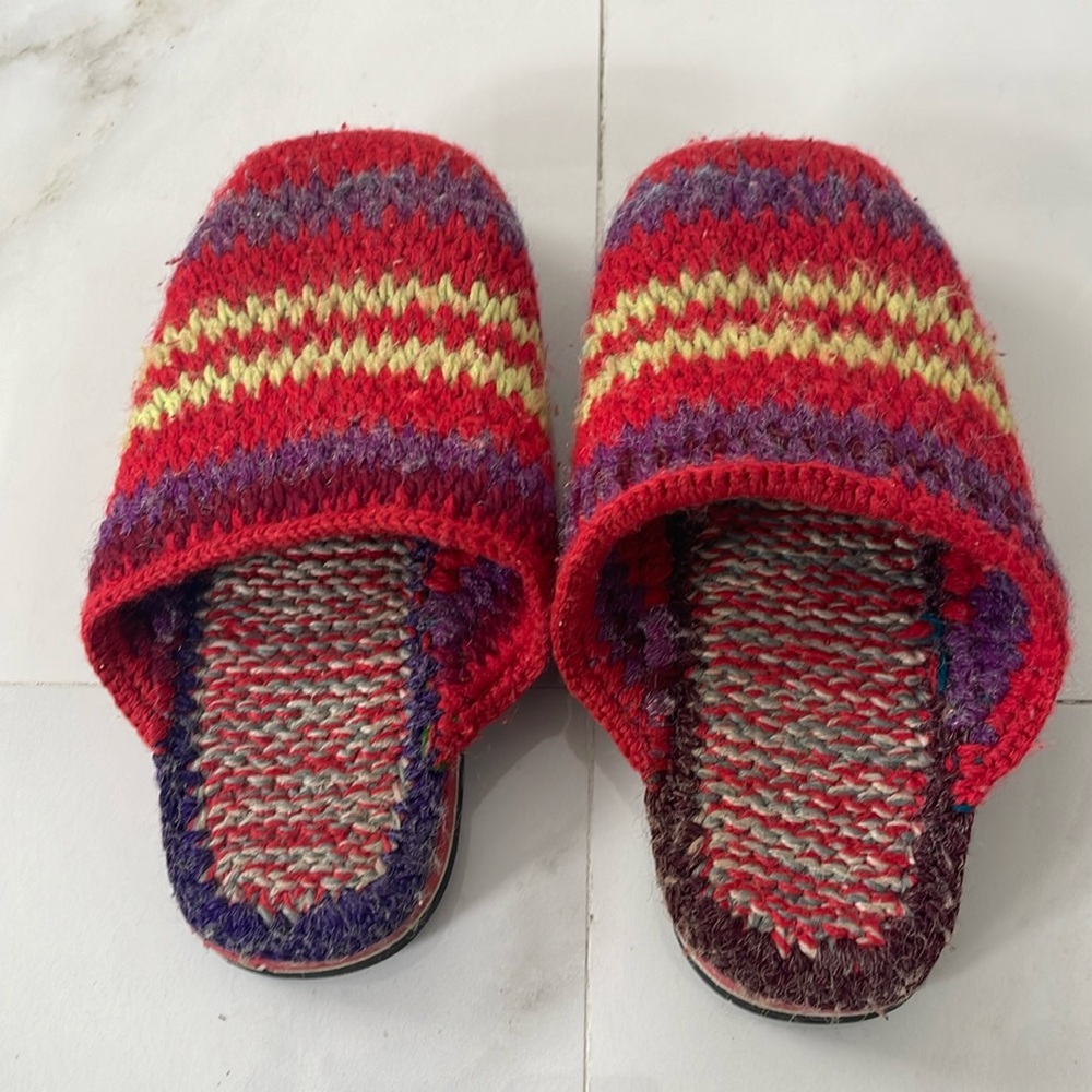 Wool Hand Made Slipper- Toddler